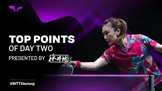 Top Points of Day 2 presented by Shuijingfang | WTT Champions Xinxiang 2023