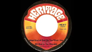 1969 HITS ARCHIVE: What Kind Of Fool Do You Think I Am - Bill Deal & the Rhondels (mono 45)