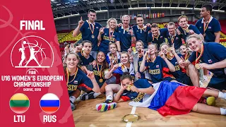 Lithuania v Russia - Final - Full Game - FIBA U16 Women's European Championship 2019