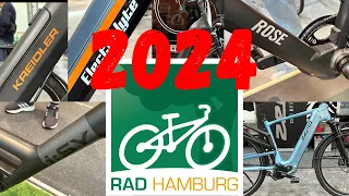 E-Bike Neuheiten 2024 Live und in Farbe auf der Rad Hamburg.