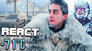 React: Zu Besuch in der KÄLTESTE STADT der Welt (-71°C) YAKUTSK / YAKUTIA