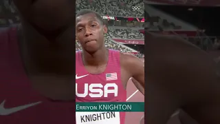 The 17 year old who made the 200m final - Erriyon Knighton 😎 #Shorts