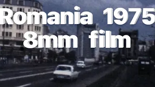 1975 Tour Communist Romania under Nicolae Ceausescu 8mm Vintage Film