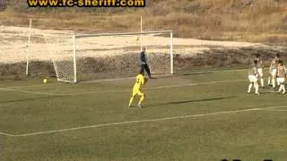 Голы матча  Интерспорт-Арома  2 - 2   Шериф-2, 04-11-2011