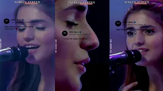 Momina Mustehsan & Rahat Fateh Ali Khan Afreen Afreen Full Screen WhatsApp Status | Afreen Afreen