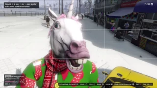 GTA ONLINE presente de natal da rockstar (ps4)