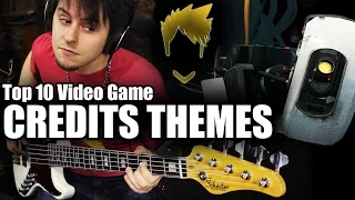 Top 10 Video Game Credits Themes - Guitar Medley (FamilyJules)