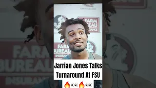 Jarrian Jones Talks Turnaround at FSU Since He Arrived #fsu #seminoles #fsufootball #mikenorvell