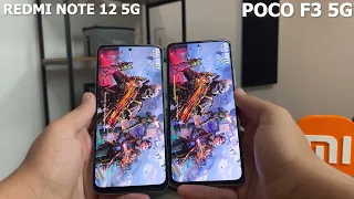 POCO F3 5G VS REDMI NOTE 12 5G - FIRST SPEED TEST