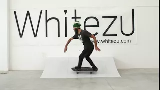 Front Side Basic Wave Pumping with surfskate and 3 Whitezu ONDAzero