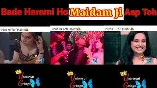 Bade Harami Ho Madam Ji Aap Toh😂😂 | Swag Level | Porn Hi Toh Hai | Lee Bhosdike Bete #shorts #meme