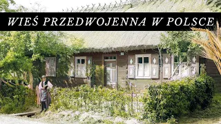 Pre-war village in Poland in old color photographs