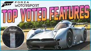 Forza Motorsport - Top 15 Highest Voted NEW FEATURES! - Future Updates?