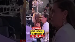 İrem derici kendisine ödül verilmeyince zırıl zırıl ağladı