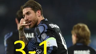 Real Madrid  VS Napoli 1-3 Highlights 07-03-2017 HD Champions League