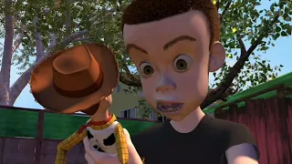 Игрушки проучитывают Сида. История Игрушек (Toy Story 1995)