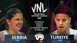 Serbia vs Türkiye | Women's VNL 2024