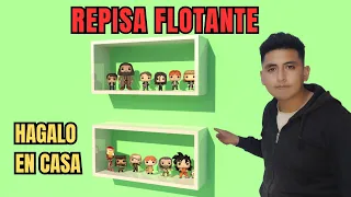 Cómo hacer repisas flotantes decorativas en melamina