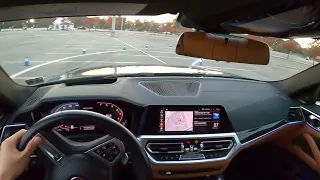 BMW Ultimate Driving Experience 11/7/2021 CitiField POV AutoCross M440xi  Queens New York