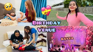 Birthday ki Taiyari at 5 Star Venue but achanak Papa & chikoo  ko Hospital jana pada Bindass Kavya