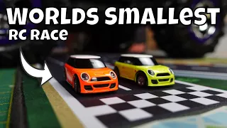Racing the Smallest 'Real' RC Cars on the planet! 1/76 Turbo Mini Battle