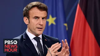 What French President Emmanuel Macron aims to achieve with diplomacy on Ukraine