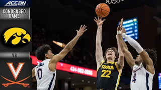 Iowa vs. Virginia Condensed Game | 2021-22 ACC Men’s Basketball