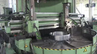 Titan Umaro SC 43 CNC Doppelständer Karusselldrehmaschine