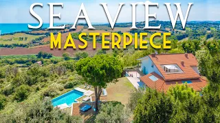 LUXURY MODERN SEA VIEW VILLA WITH POOL FOR SALE IN PESARO, MARCHE | ROMOLINI