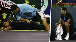 The Day Roger Federer REFUSED to Give Up Despite Injury