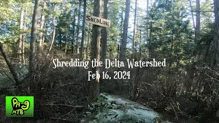 Shredding the Delta Water Shed Feb 16, 2024