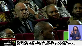Mantashe dares André de Ruyter to name cabinet minister involved in Eskom corruption
