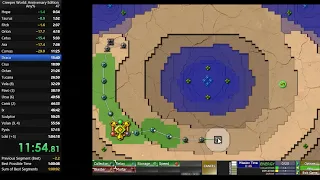 Creeper World: Anniversary Edition Any% Speedrun in 1h02m52s [WR]