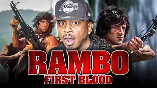 RAMBO FIRST BLOOD 1982 FIRST TIME WATCHING MOVIE REACTION!!!