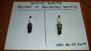 Simple Plasma Ignition - Resistor vs. Non-Resistor spark plug