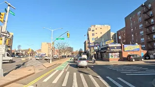 4K Drive Driving Thru New York City NYC Queens Woodside 11377 to Middle Village 11379 & Back ASMR