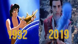 Evolution of Aladdin in Movies (1992-2019)