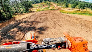 Riding The 2022.5 KTM 250 SX-F // Tomahawk MX