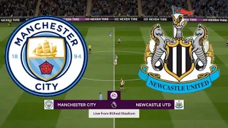 Manchester city vs new castle / fifa 23 gameplay