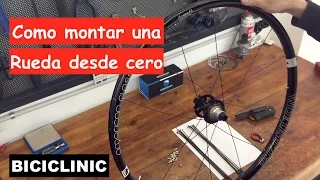 Como radiar una rueda de Bicicleta