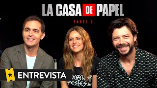 LA CASA DE PAPEL (Temporada 3) | Entrevista a Álvaro Morte, Itziar Ituño y Pedro Alonso