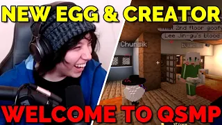 NEW KOREAN EGG (Chunsik) & NEW KOREAN CREATOR (Acau) are added by Quackity on QSMP Minecraft