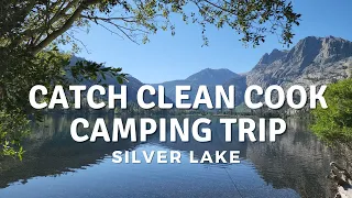 June Lake Loop, California - Silver Lake Camping, Fishing, Cooking