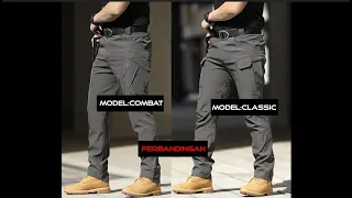 Perbedaan Model Combat & Model Classic Celana Tactical !