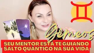 GÊMEOS EMOCIONANTE! SEU MENTOR ESTÁ TE GUIANDO NESSE SALTO QUANTICO DE VIDA [TAROT ESPELHO DA ALMA]