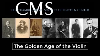 Golden Age of the Violin Lecture