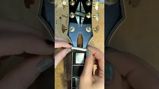 How to make bone nut for a guitar