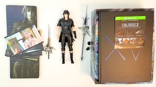 Final Fantasy XV Ultimate Collector's Edition Unboxing 4k UHD 2160p