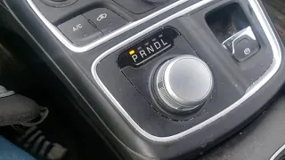 2015 Chrysler 200 shift release