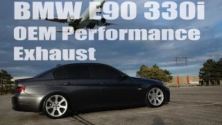 BMW E90 330i Performance Exhaust Sound Note